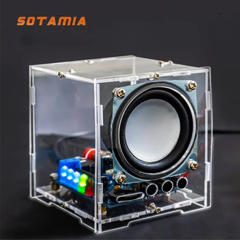 SOTAMIA Audio Hordozható Bluetooth Hangszóró Erősítő Elektronikus Termék Közgyűlés DIY Készletek USB Áramkör Hegesztési Gyakorlat Készletek