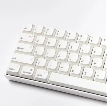 Az Apple-Stílusú Keycap MAC127keys Minimalista Fehér XDAprofile Egyszerű Alkalmas Apple Kulcs Caps SetKorean Keycaps Japán Keycaps