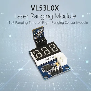 LC VL53L0X Lézer-ig Terjedő Modul ToF Time-of-Flight Távolság Érzékelő Mérési Modell
