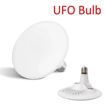 UFO LED Izzó Világítás E27 30W 40W 50W AC 86-256V Kivehető LED-Lámpa Izzó Hideg Fehér házi Konyha, Hálószoba, Folyosó Parkoló
