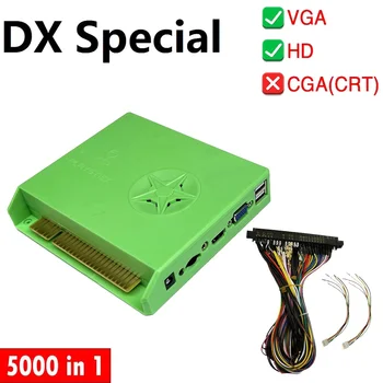 5000 1 DX Különleges Ügyességi Játék, Konzol Jamma Alaplap+2.8 mm Jamma Kábel Pandora Saga Doboz DX Különleges HD VGA