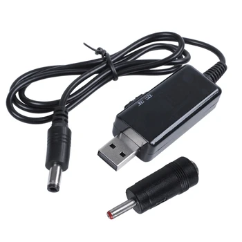 USB Boost Kábel 5V Lépés Akár 9V, 12V Állítható Feszültség Átalakító 1A Step-up Voltos DC Transzformátor Teljesítmény Szabályozó Kapcsolót, valamint
