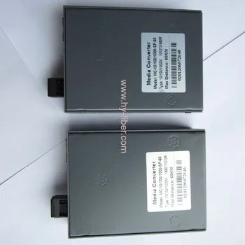 Media Converter 10/100/1000M SM Egyetlen Szál 1490TX/1550RX 60 km-re RP port, valamint egy RJ45 port
