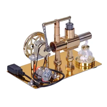 Stirling-Motor Modell Fizikai Tudományos Kísérlet Oktatási Segédanyagok Forró Levegő Motor Modell Fizikai Modell Oktatási Játék