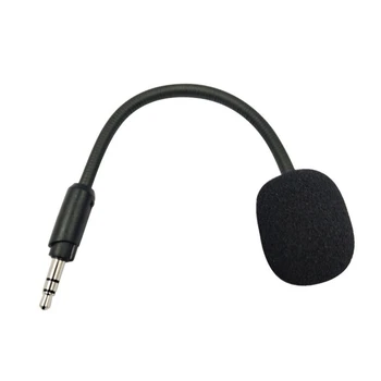 Csere 3,5 mm-es Csatlakozó zajcsökkentő Mikrofon G233 G433 Gaming Headset Hajlítható Mikrofon Kellékek