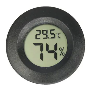 Otthoni Hőmérő Páratartalommérő Mini LCD Digitális Hőmérséklet Páratartalom Mérő Detektor Thermograph Beltéri Szoba Eszköze Hüllő