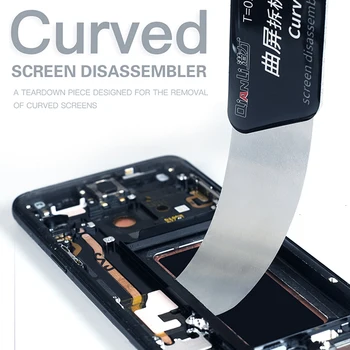 5db Qianli Eszköz Ultra Vékony Emelje Spudger Szétszerelése Kártya Elkötelezett a Hajlított Samsung Képernyő iPhone iPad Képernyő Megnyitása Eszköz