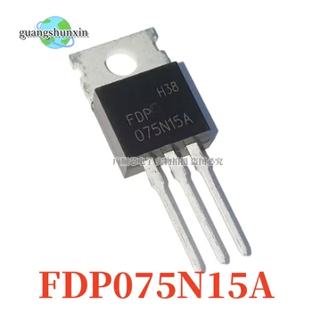 10DB Új FDP075N15A 075N15A 30A 150V inline TO-220 MOS térvezérlésű tranzisztor