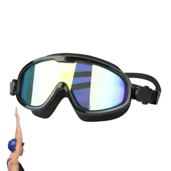 Adult Swim Védőszemüveg UV Védelem Víz Szemüveget A Felnőttek Anti-köd Úszik a Védőszemüveg a Nagy Keret, Úszó Szemüveg, Férfi Beach Medence