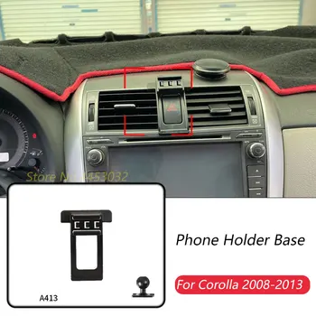 Telefon Jogosult Bázis Speciális Tartók Toyota Corolla 2007-2013-As Rögzített Levegő Kilépő Konzol Alap Tartozékok A Labda Fejét 17mm