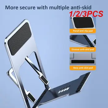 1/2/3PCS Telefon tulajdonosa Univerzális Asztali Tablet Összecsukható Jogosultja Stand For IPad Állítható Mobiltelefon Táblázat mobiltelefon