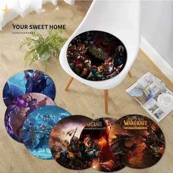 W-Világ W-Warcraft W-Hű, Párna, Szőnyeg, Dekoratív Szék Szőnyeg Puha Pad Párna Étkező Terasz Home Office Kanapé Dekoráció Tatami